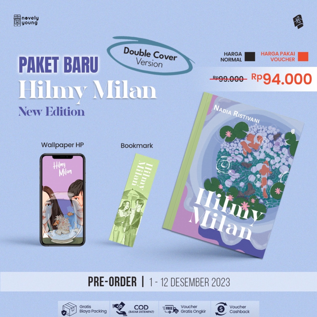 Jual Novel Hilmy Milan Nadia Ristivani Ijoscripts Bukune Gratis