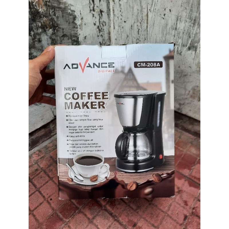 Jual MESIN PEMBUAT KOPI COFFER MAKER ADVANCE CM 208A NEW BARANG BARU