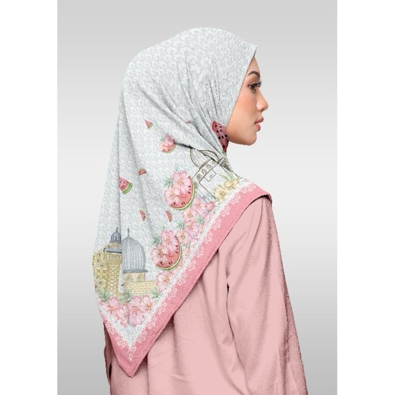 Jual Jumbo Syar I X Hijab Jilbab Voal Motif Palestina