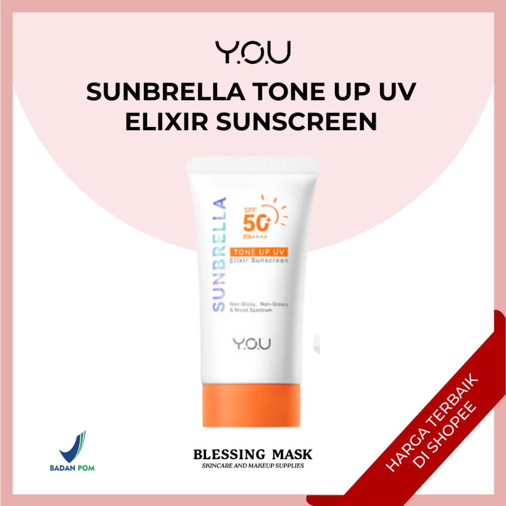 Jual You Sunbrella Intensive Care Watery Sunscreen Spf Airy