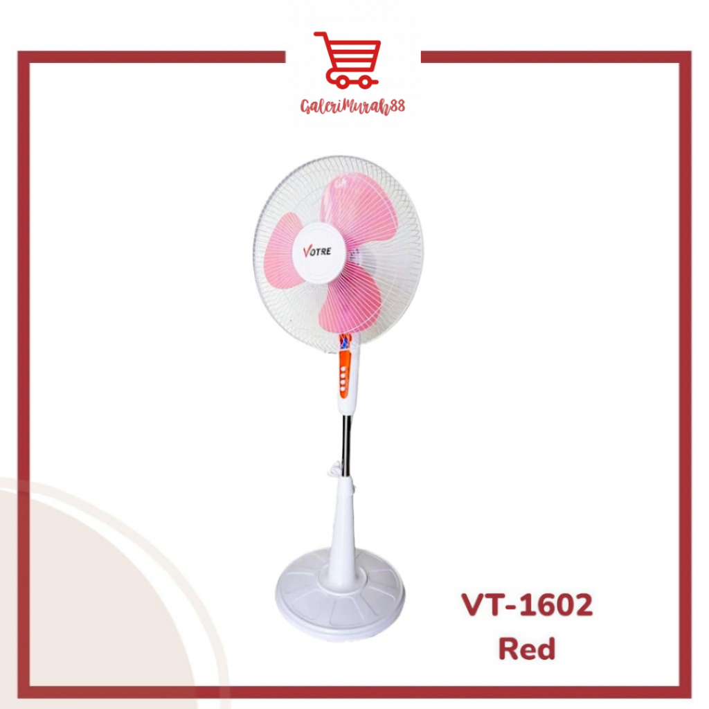 Jual Advance VT 1602 Kipas Angin Stand Fan Votre 16 Inch Stand Fan