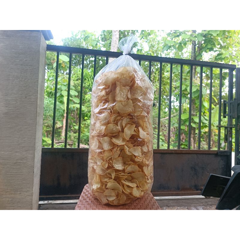 Jual Keripik Singkong Original 1kg Keripik Singkong Asin Gurih Renyah