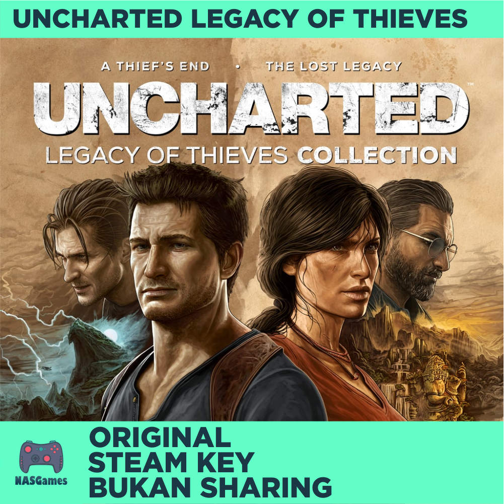 Jual Uncharted Legacy Of Thieves Collection Pc Original Lisensi Key