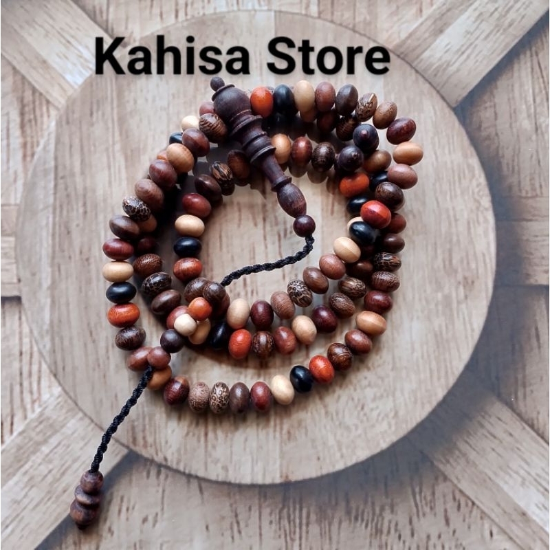 Jual Tasbih Kombimasi Kayu Bertuah Jenis Kayu Bertuah Shopee Indonesia