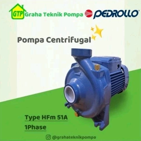 Jual Pedrollo HFm 51 A Pompa Centrifugal Pompa Transfer Pompa Air