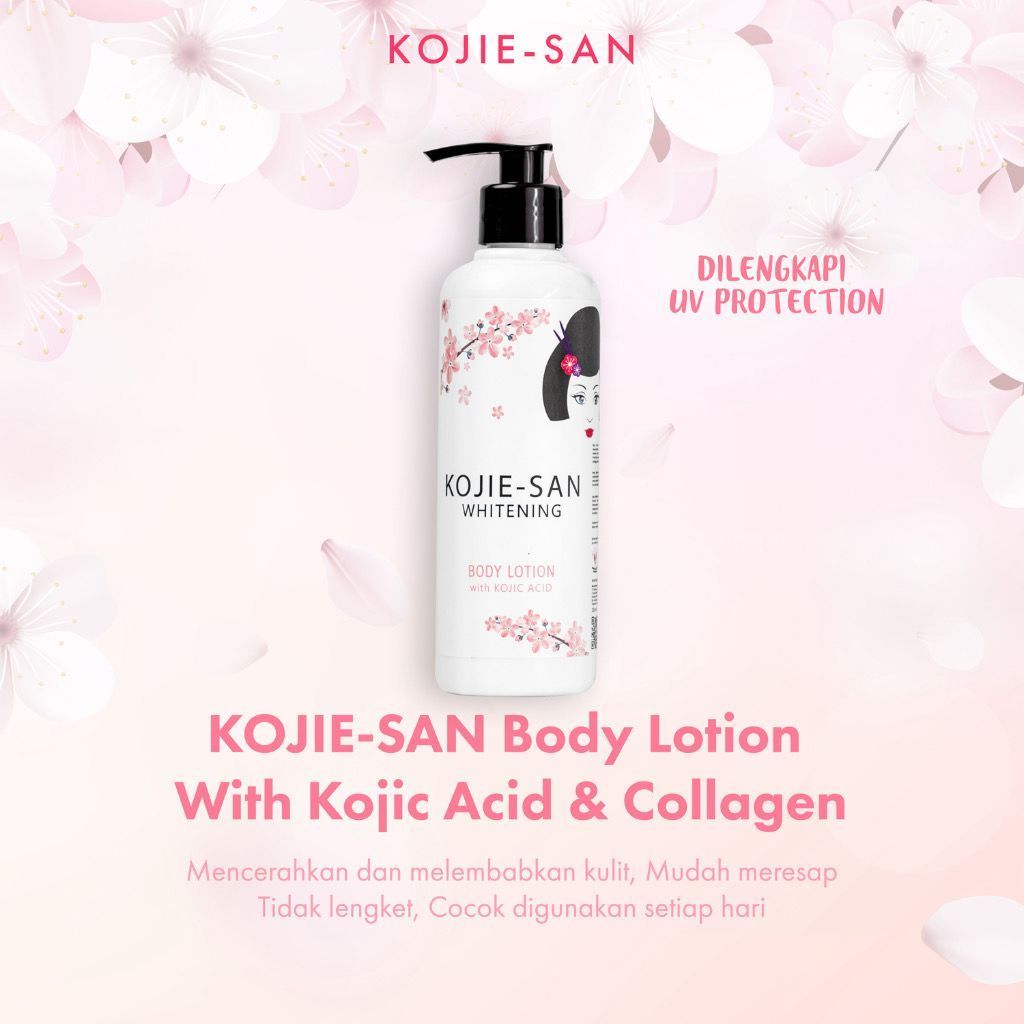 Jual Kojie San Whitening Body Lotion Kojic Acid Shopee Indonesia