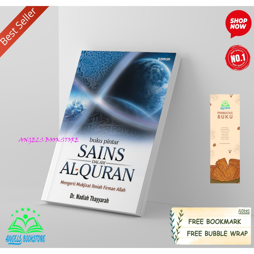 Jual Buku Pintar Sains Dalam Al Quran Mengerti Mukjizat Ilmiah Firman