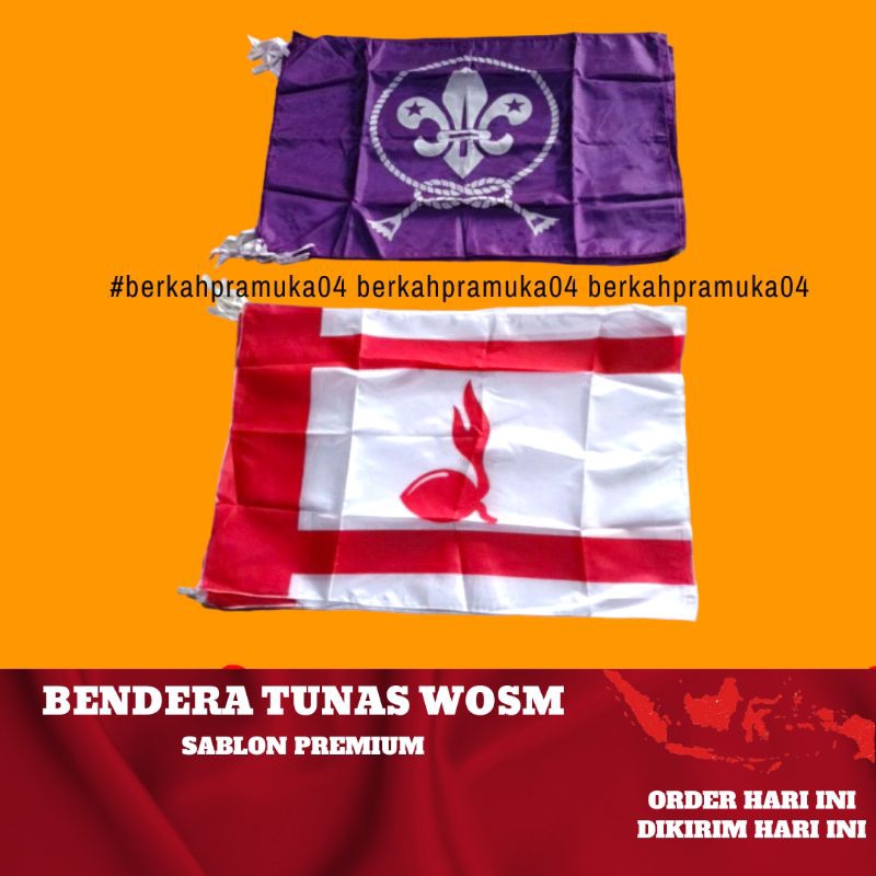 Jual Bendera Tunas Kelapa Wosm X Cm Shopee Indonesia