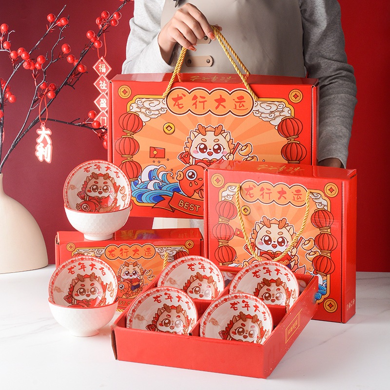 Jual Hampers Imlek Chinese New Year Mangkok Set Premium Bowl Set