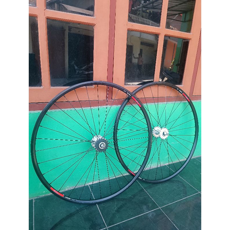 Jual Wheelset Fixie C Doltrap Freewheel Wheelset C Araya Ks