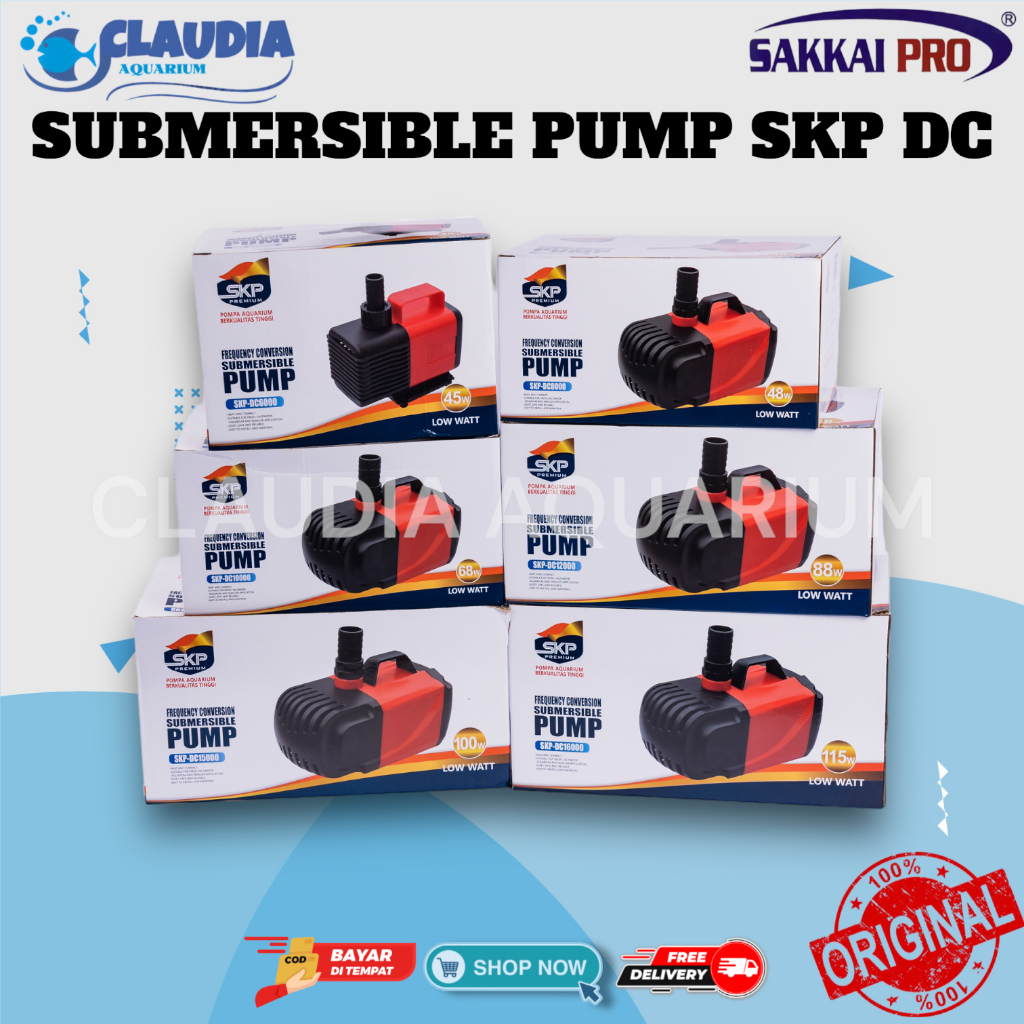 Jual Pompa Submersible Pump SAKKAI PRO SKP DC 6000 8000 10000 12000