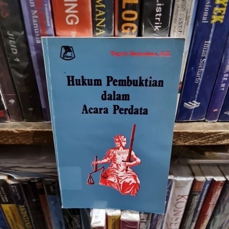 Jual Hukum Pembuktian Dalam Acara Perdata By Teguh Samudera Shopee