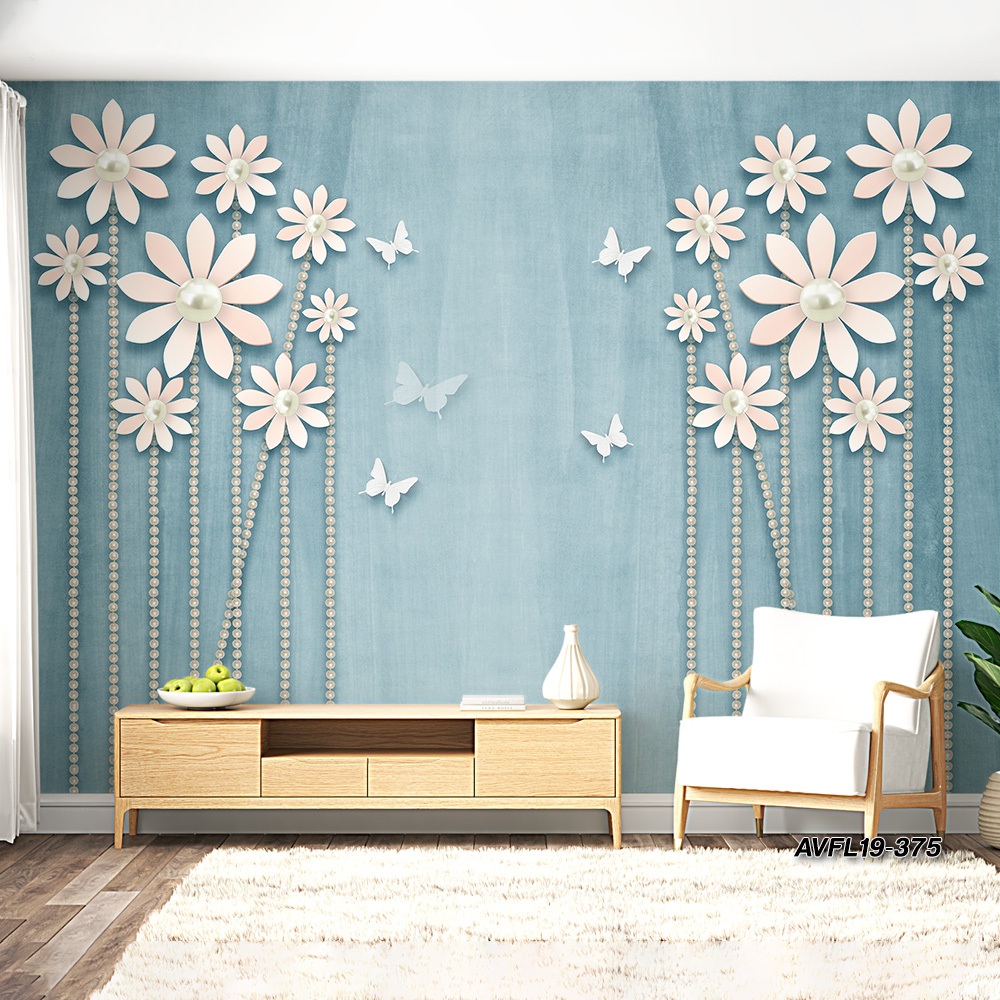 Jual Wallpaper Dinding Custom Wallpaper Dinding Ruang Tamu