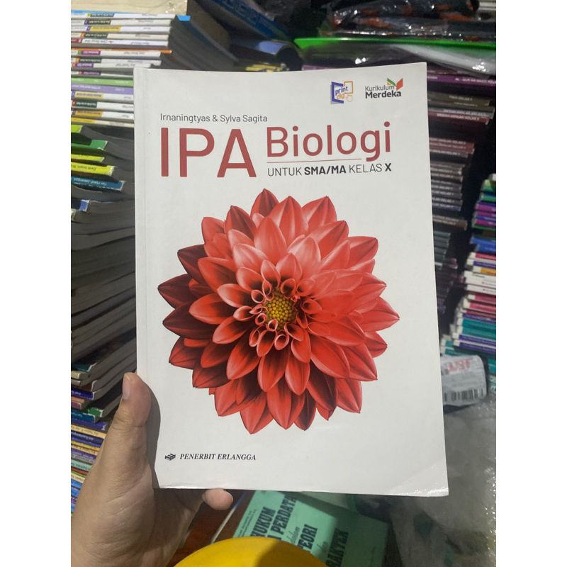 Jual IPA Biologi SMA Kelas X Erlangga Kurikulum Merdeka Shopee Indonesia