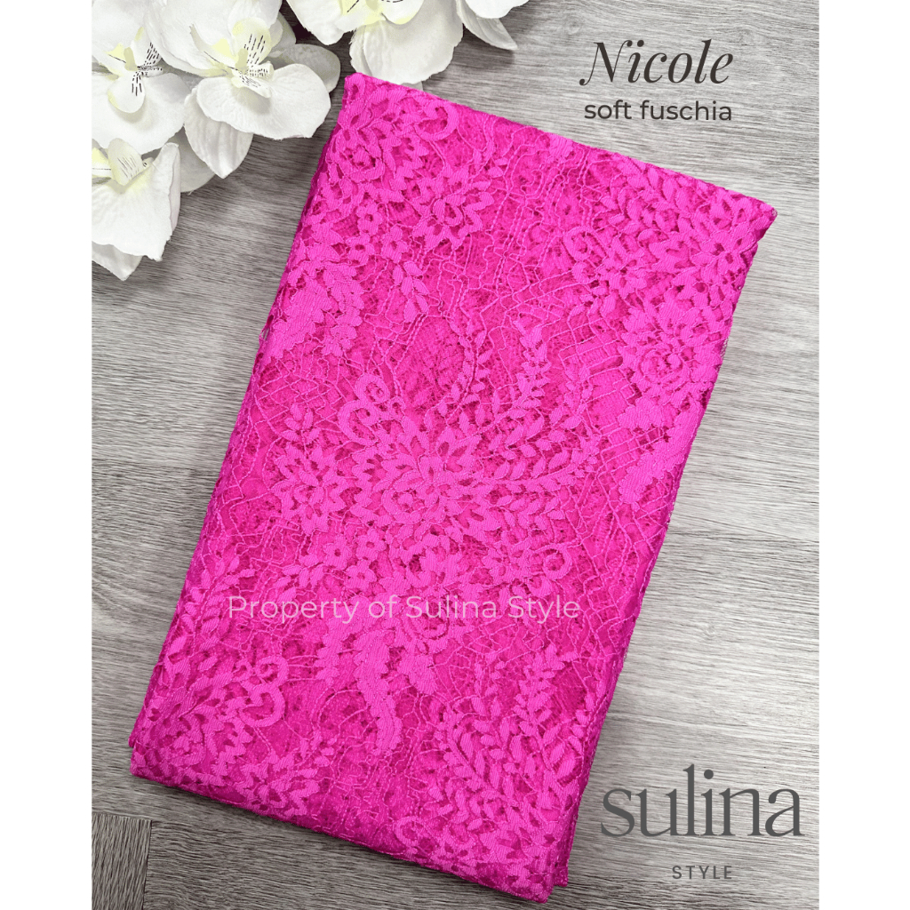 Jual Sulina Style Kain Kebaya Brokat Semi Prancis Nicole Shopee