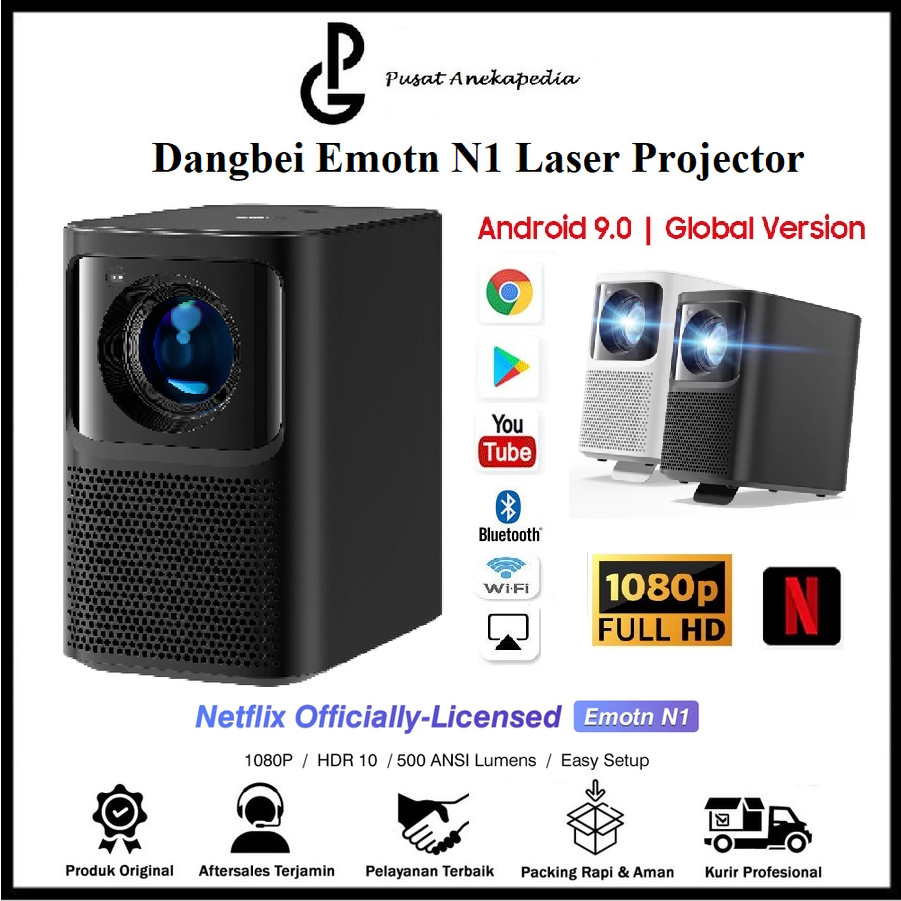 Jual Dangbei Emotn N1 Laser Projector 1080 500ANSI Proyektor Global