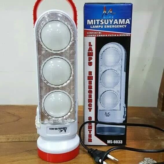 Jual Ms Senter Tangan Led Lampu Darurat Mitsuyama Lampu