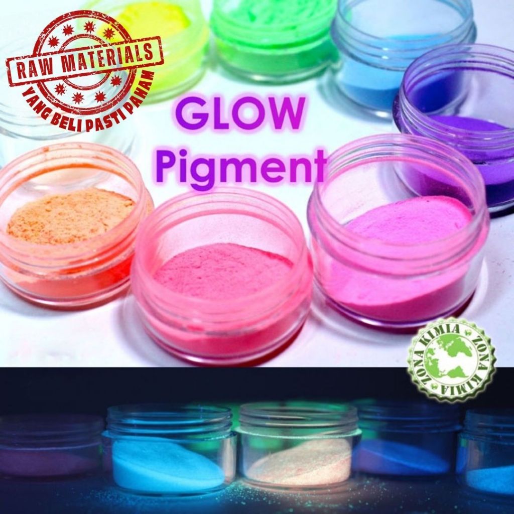 Jual Bubuk Fosfor Glow In The Dark Paint Cat Glow In The Dark Powder