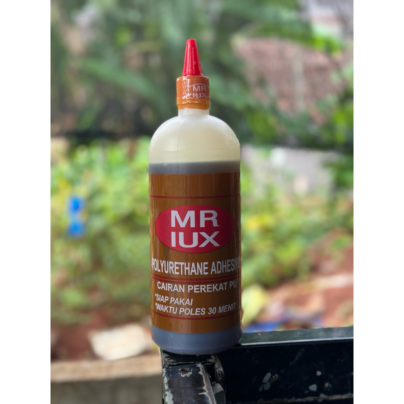 Jual Lem Kayu EPOXY PU Polyurethane MR LUX Kemasan 1 Kg Per Botol