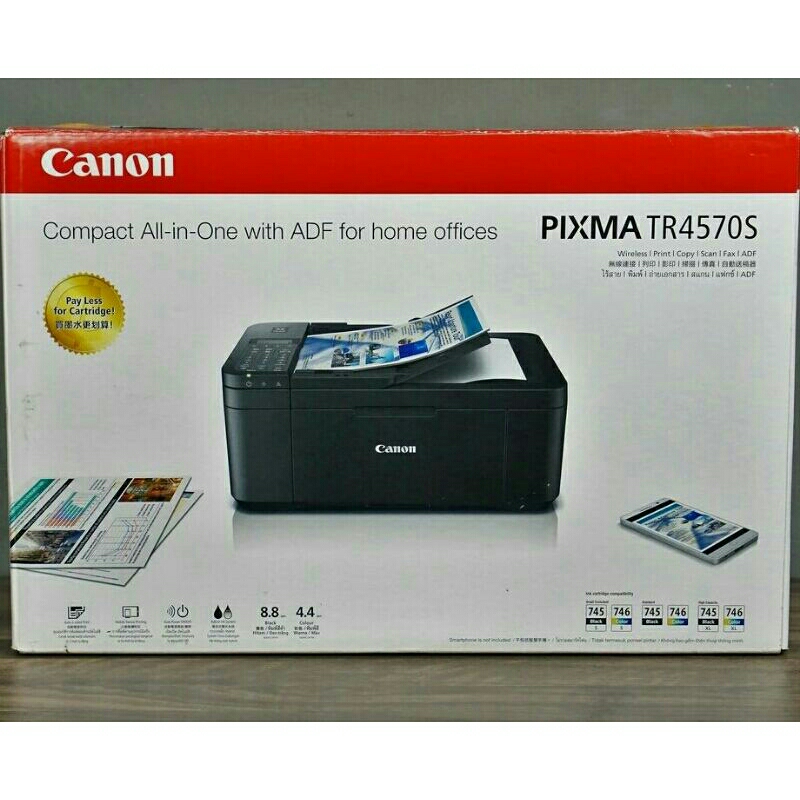 Jual Printer CANON Pixma TR4570S Print Scan Copy Fax Wifi Wireless