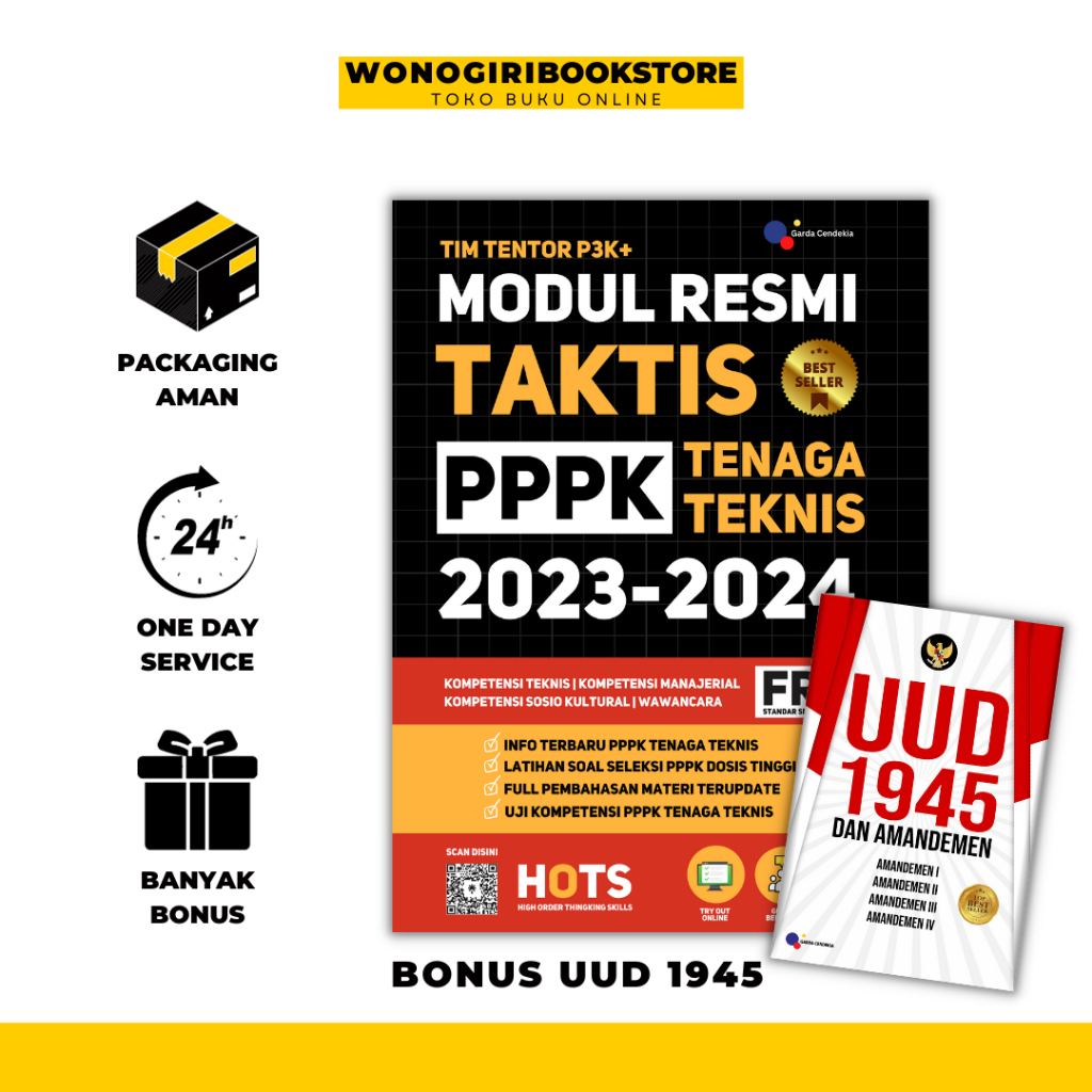 Jual Bku Modul Resmi Taktis Pppk Tenaga Teknis Garda