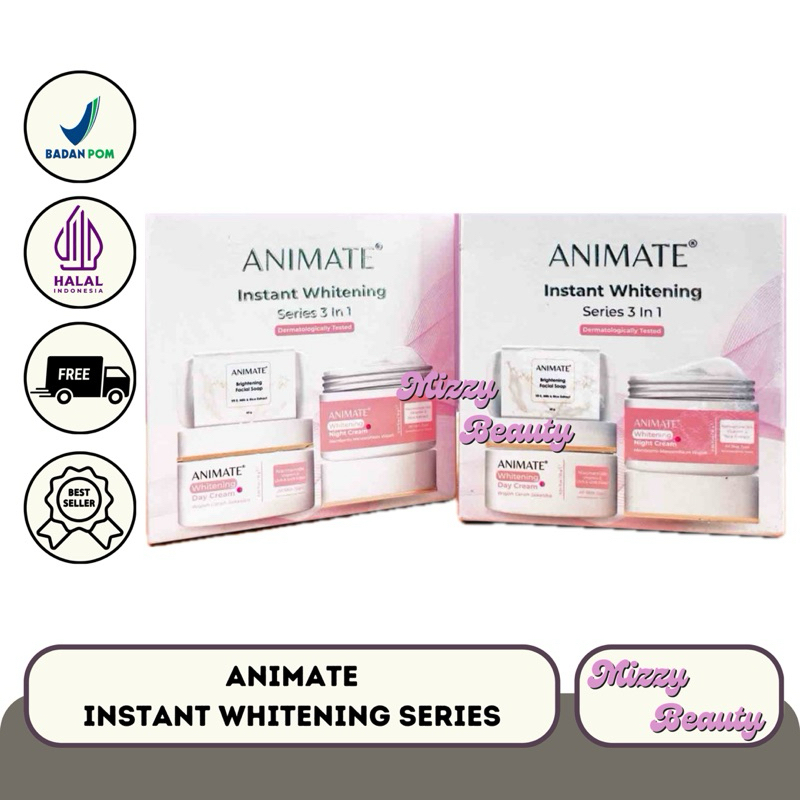 Jual Animate Instant Whitening Series In Animate Skincare