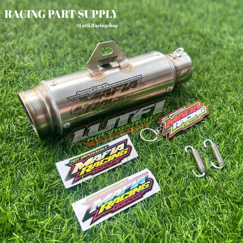 Jual Silincer Original Mafia Racing Exhaust Tipe Predator Bonus Selang