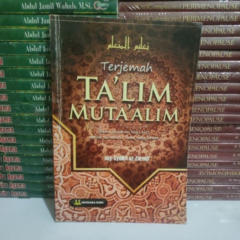 Jual Buku Murah Original Buku Terjemah Ta Lim Muta Alim Shopee