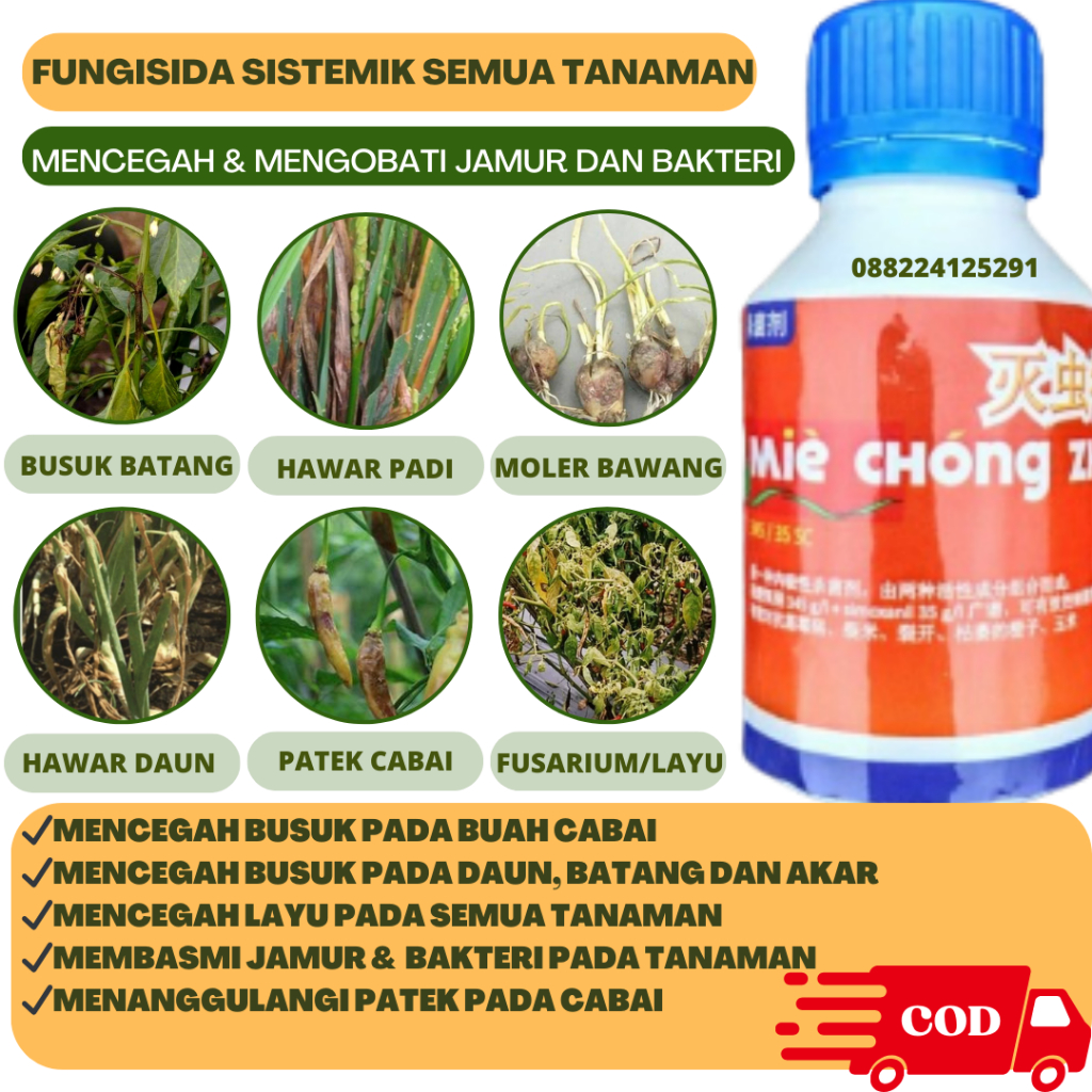 Jual Fungisida Sistemik FungiSida Mencegah Pembasmi Jamur Dan Bakteri