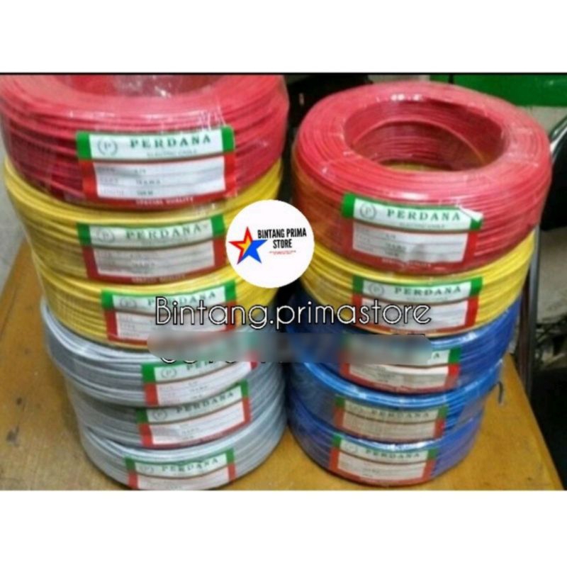 Jual Kabel Nyaf Serabut Merk Perdana Ukuran X Eceran Meteran