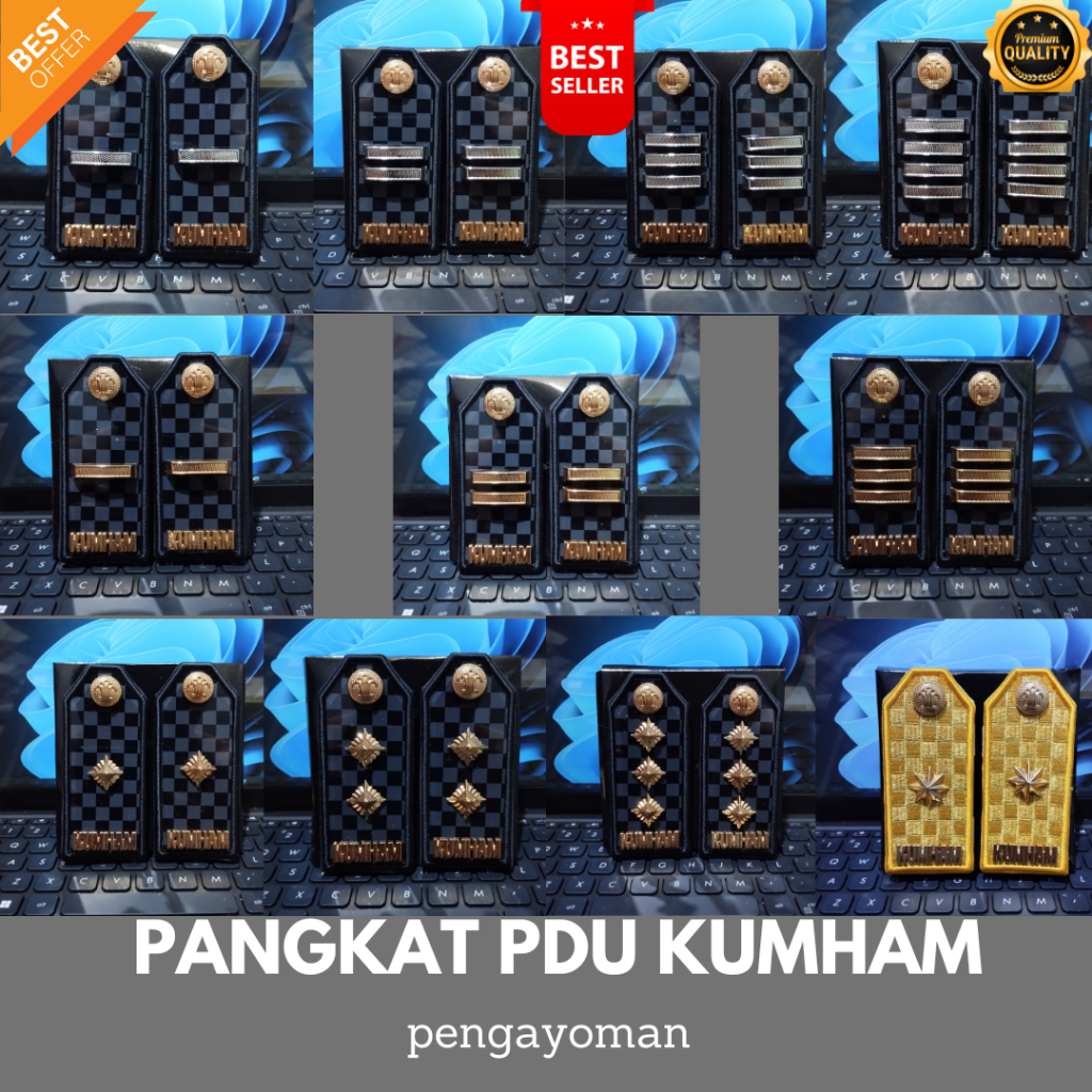 Jual Pangkat Pdu Kumham Terbaru A B C D A B C D A B C