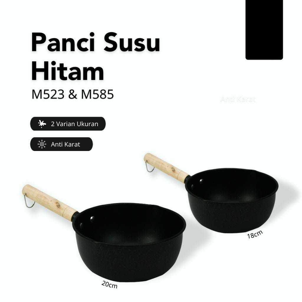 Jual Panci Susu Hitam Panci Serbaguna Panci Rebus Mie Milk Pot