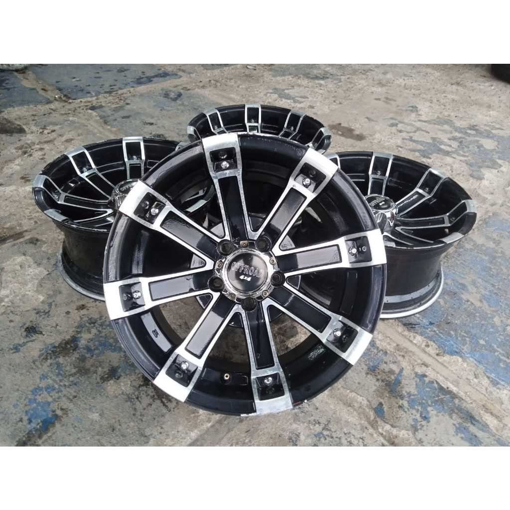 Jual Velg Racing Model Off Road Ring 16x8 Pcd 5x114 Rush Xtrail Terios