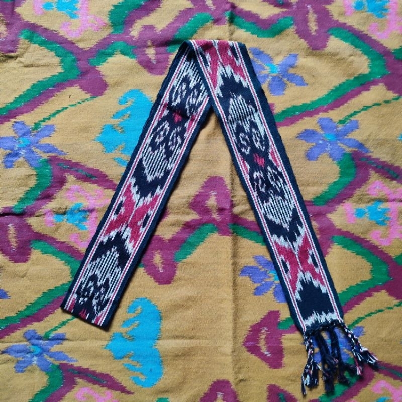 Jual Ikat Kepala Etnik Dayak Kalimantan Kain Tenun Etnik Syal Tenun