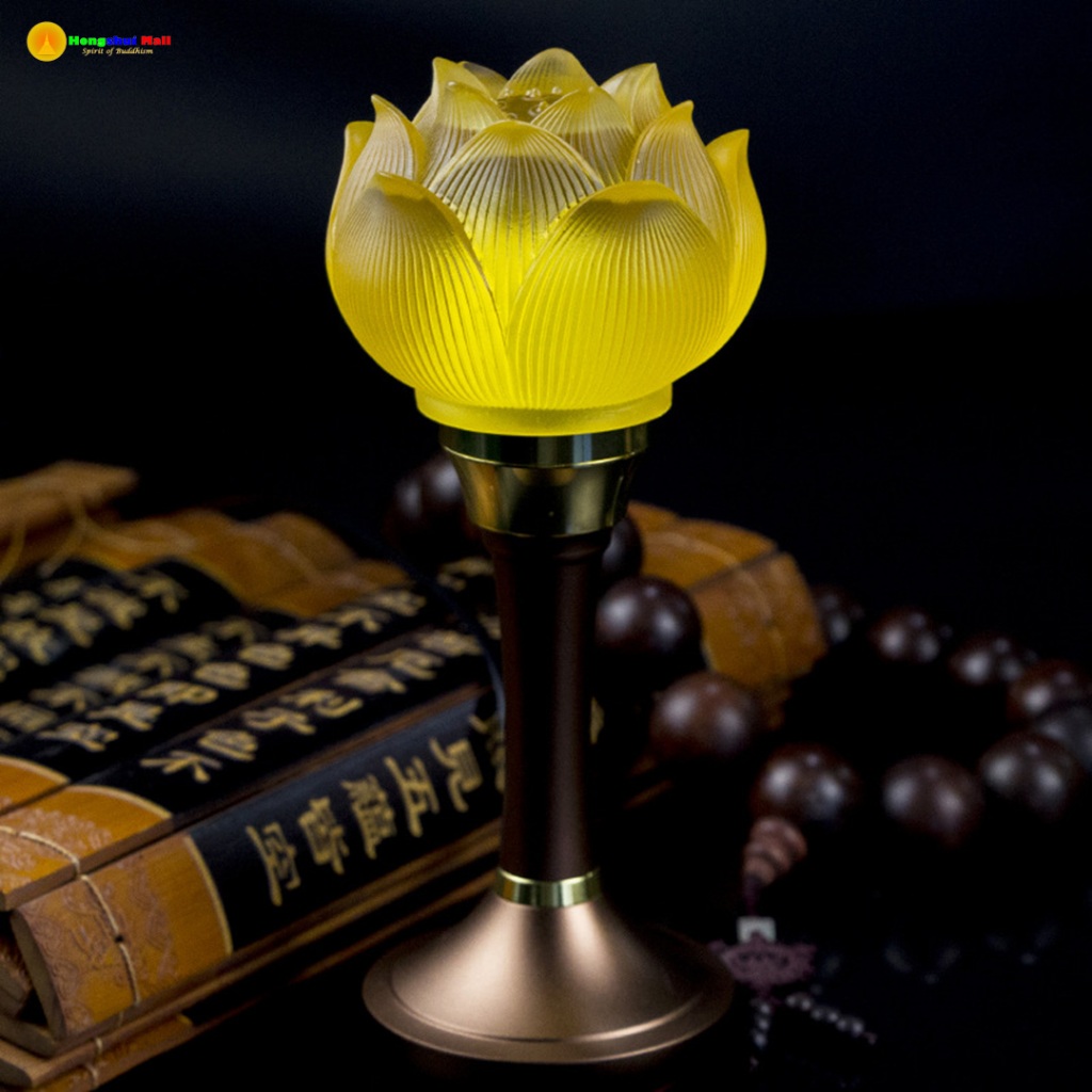 Jual Lampu Sembahyang Altar Led Warna Teratai Lotus Tinggi Cm