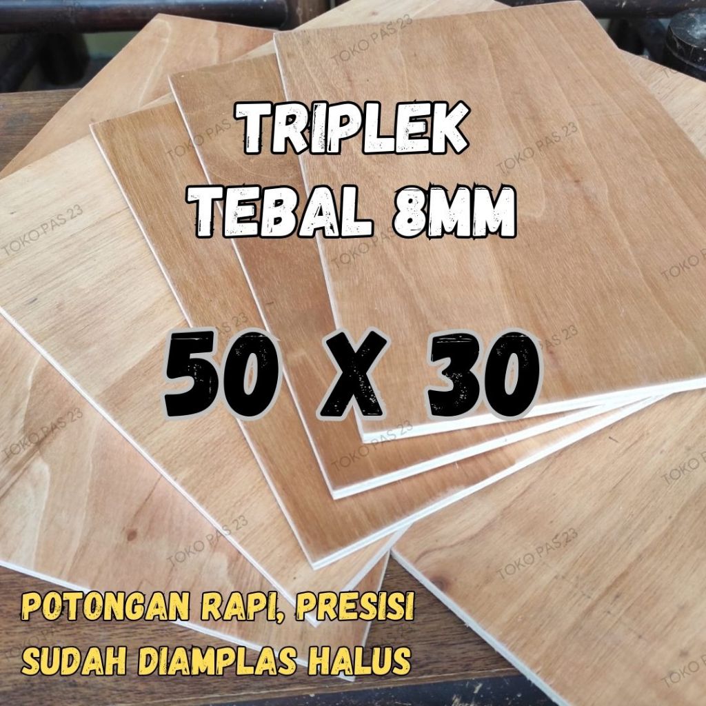 Jual Triplek P L Cm Tebal Mm Multiplek Papan Kayu Lapis Plywood