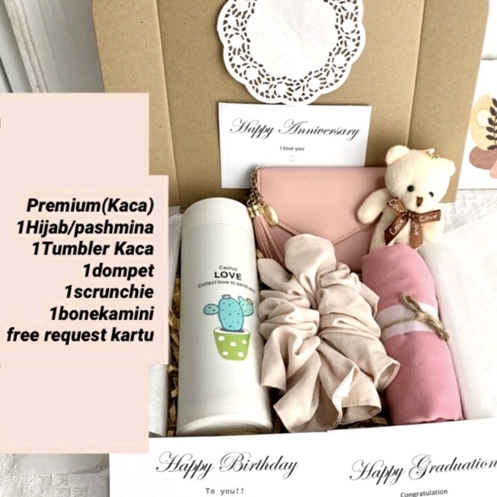 Jual H Dom Hampers Hijab Kado Gift Box Hadiah Ulang Tahun Cewek