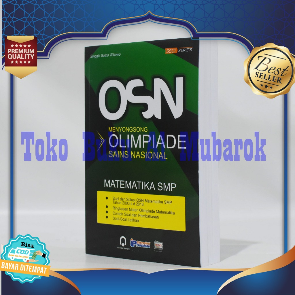 Jual Buku Original 100 OSN Menyongsong Olimpiade Sains Nasional