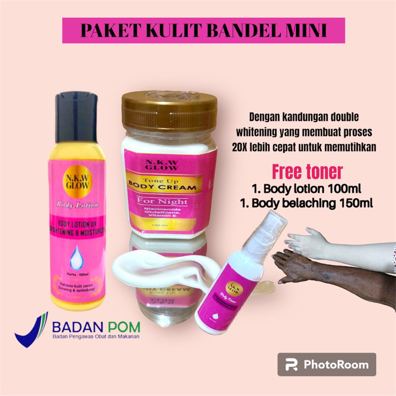 Jual PUTIH 7 HARI PAKET KHUSUS KULIT BANDEL SUSAH PUTIH LOTION 100ml