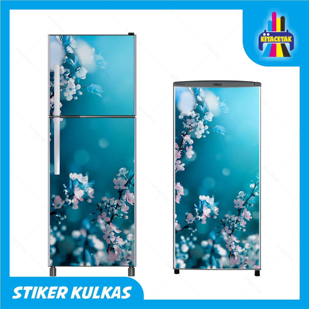 Jual Stiker Kulkas Sticker Wallpaper Kulkas Dan Pintu Motif Bunga