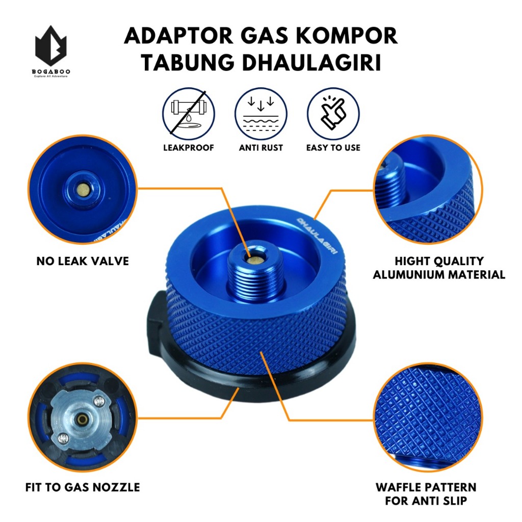 Jual Adaptor Dhaulagiri Penghubung Tabung Gas Hicook Ke Kompor