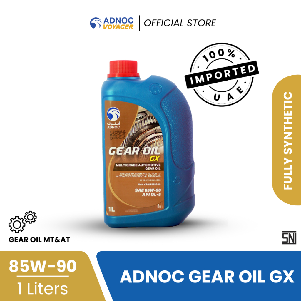 Jual Oli Gardan ADNOC Voyager Gear Oil GX GL 5 85W 90 1 Liter