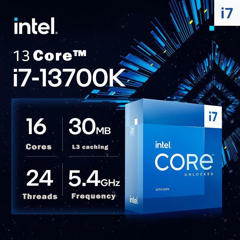 Jual Intel Processor Core I7 13700K BOX LGA 1700 Gen 13 Resmi Shopee