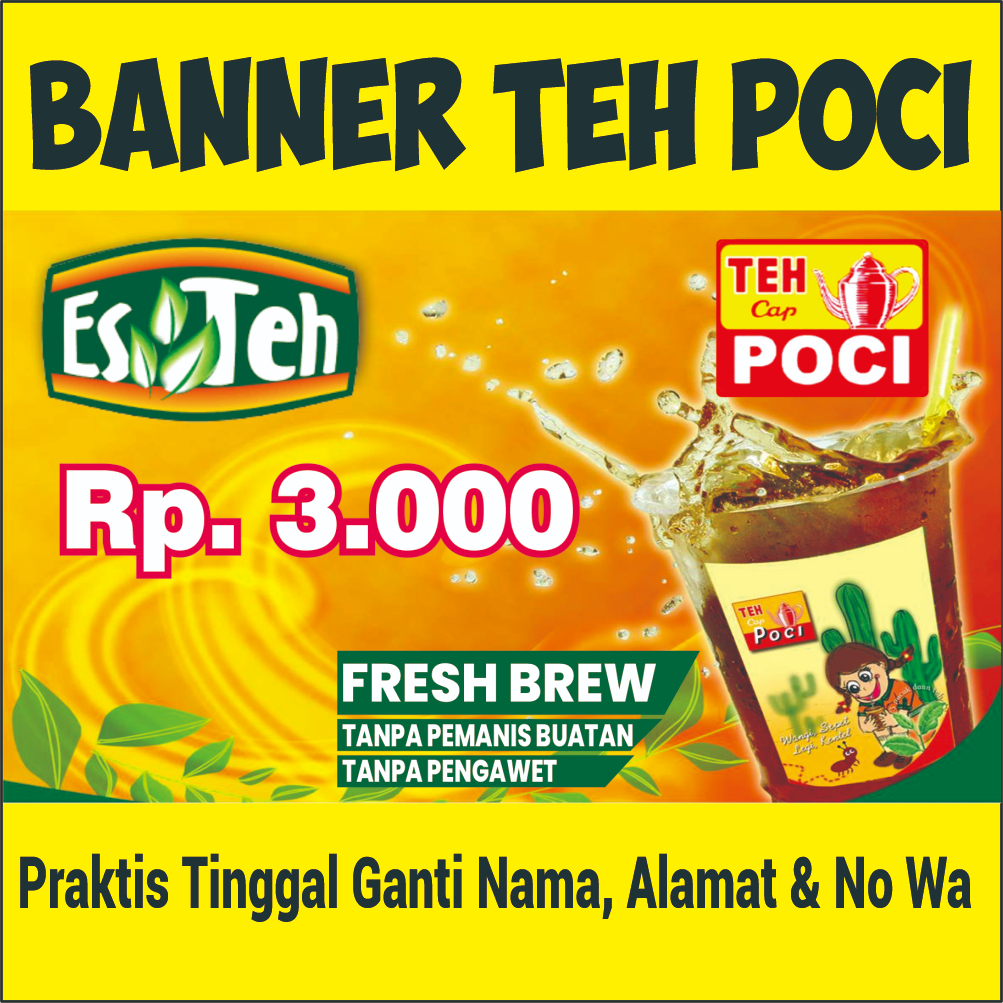 Jual Spanduk Usaha 1 Hari Jadi FREE DESIGN Baner Baliho Banner