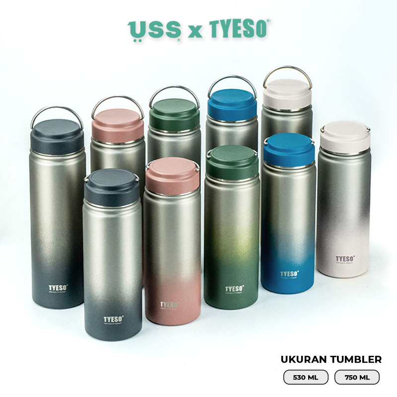 Jual Uss X Tyeso Tumbler Minum Premium Stainless Ml Ml Gradasi Ts