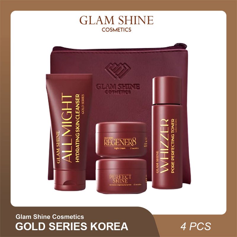 Jual Glamshine Korea Gold Series Paket Basic Original Shopee Indonesia