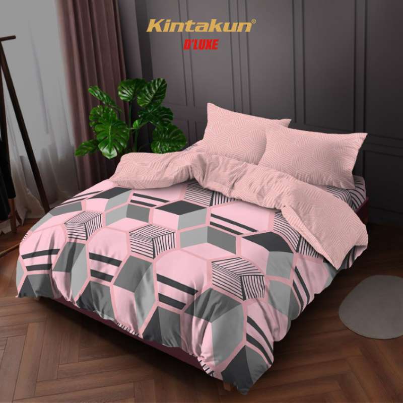 Jual Kintakun Bedcover Set Flat Queen King 160x200 180x200 Rena