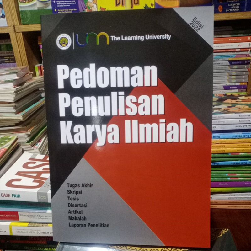 Jual Buku Pedoman Penulisan Karya Ilmiah Edisi Shopee Indonesia