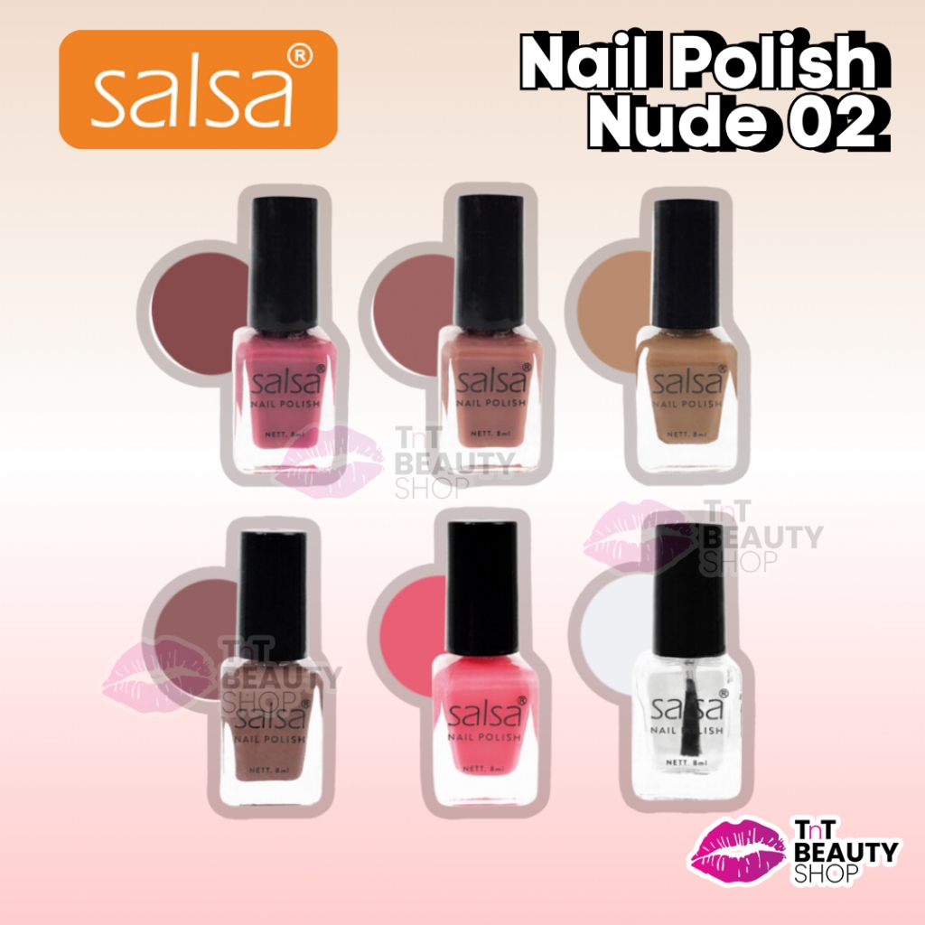 Jual New Salsa Nude Nail Polish Ml Kutek Cat Kuku Satuan