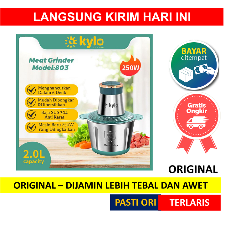 Jual KYLO BLENDER STAINLESS DAGING MEAT GRINDER KYLO 2 L Liter 2L